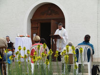 Prälat Christof Steinert bei seiner Ansprache